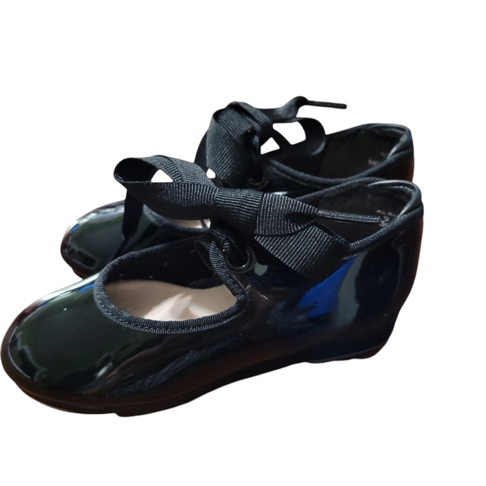 Capezio Girls Jr Tyette tap shoes - 9N.         F29